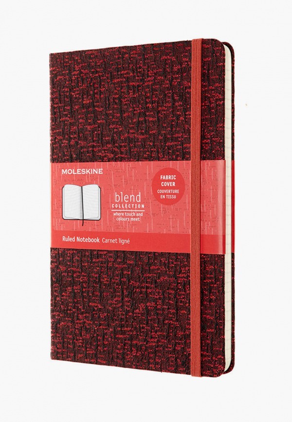 

Блокнот Moleskine, Красный, LC NB BLEND 19 LG RUL