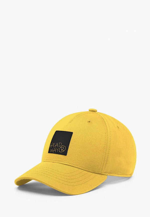 

Бейсболка Headway, Желтый, FIXED FIT