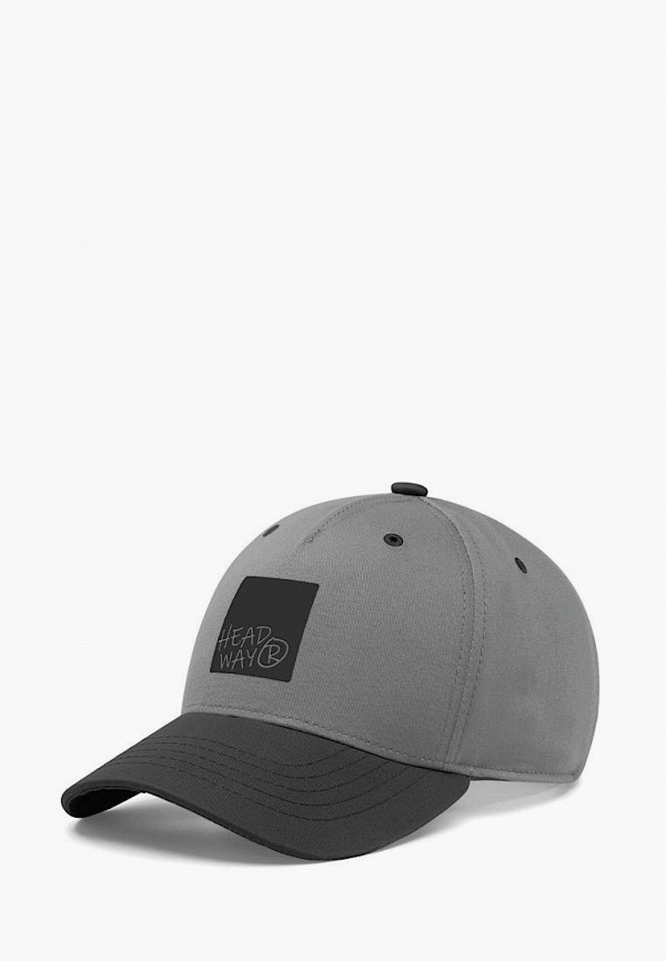 

Бейсболка Headway, Серый, FIXED FIT