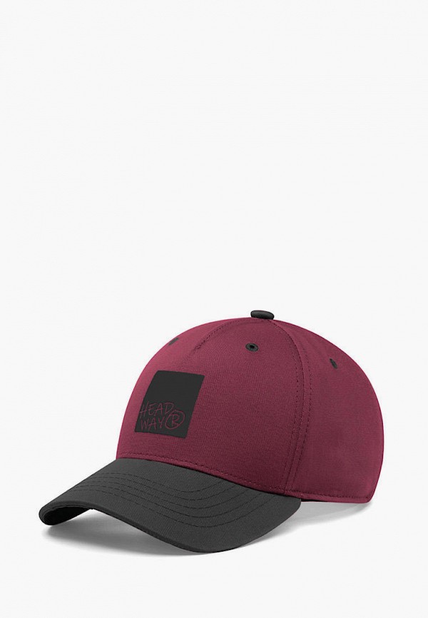 

Бейсболка Headway, Бордовый, FIXED FIT
