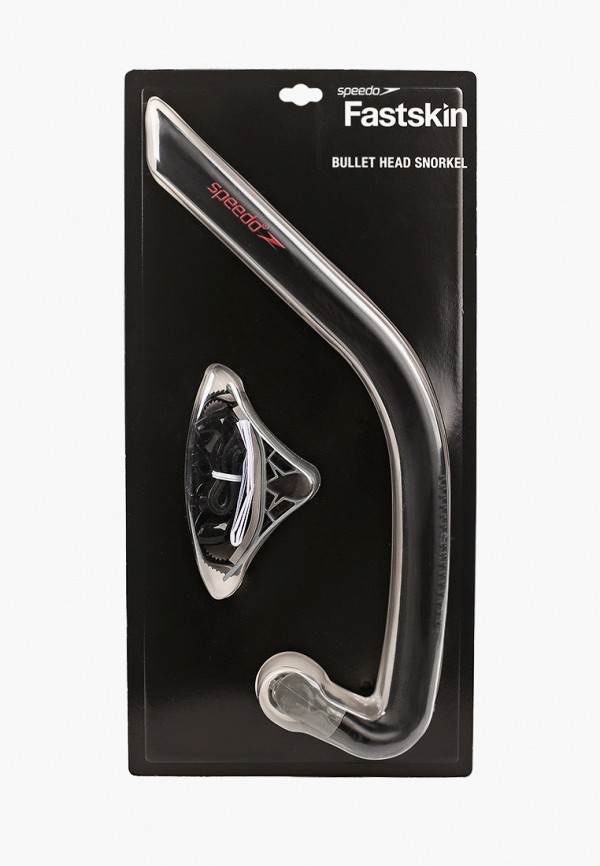 

Трубка для плавания Speedo, Черный, FASTSKIN BULLET CNTR SNORKEL AU
