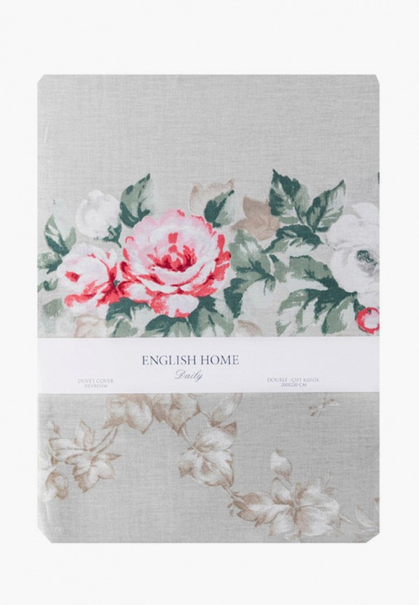 

Пододеяльник Евро English Home, Серый, Vintage Luхury