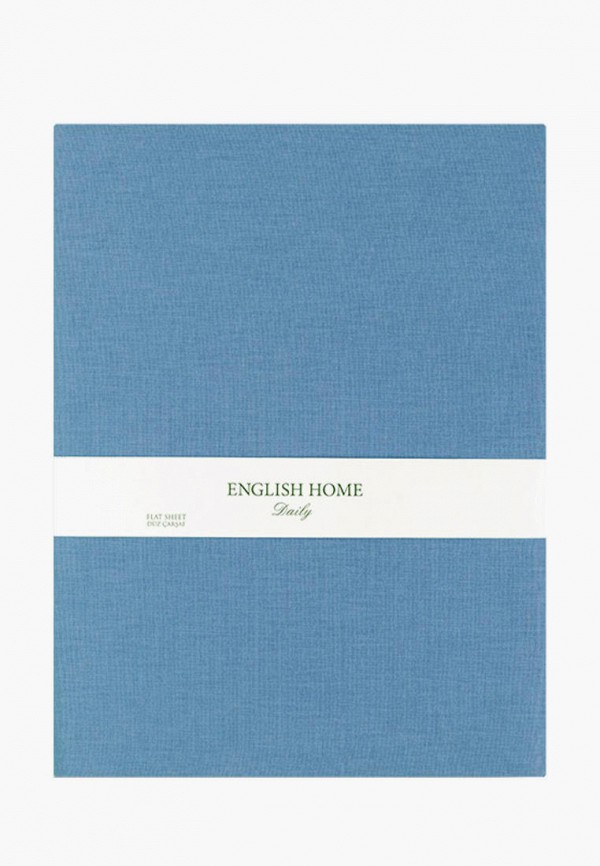 

Простыня 1,5-спальная English Home, Голубой, English Home MP002XU03HC8