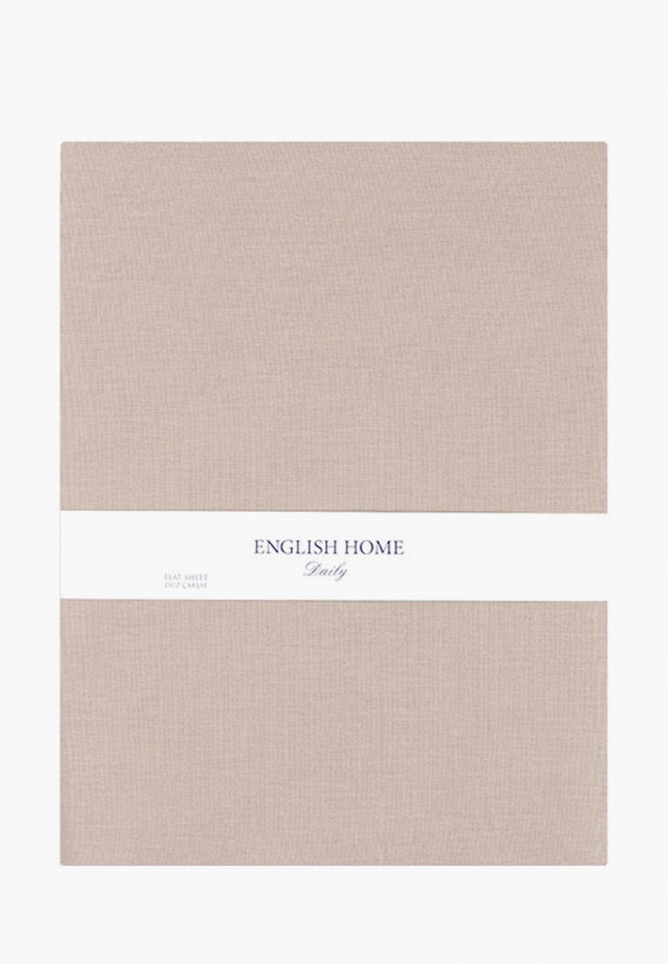 

Простыня Евро English Home, Бежевый, English Home MP002XU03HCP