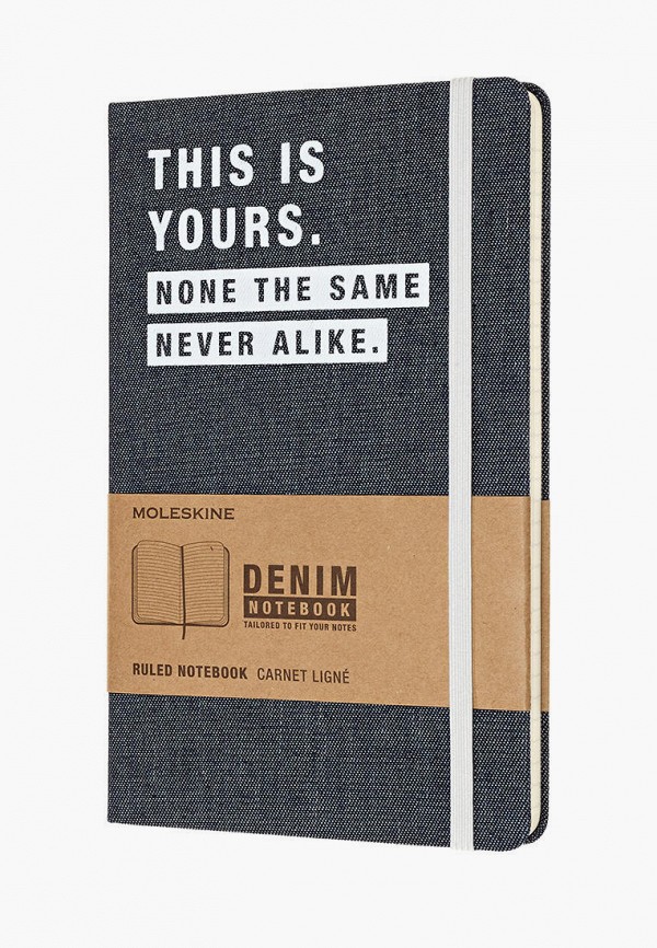 

Блокнот Moleskine, Синий, Denim