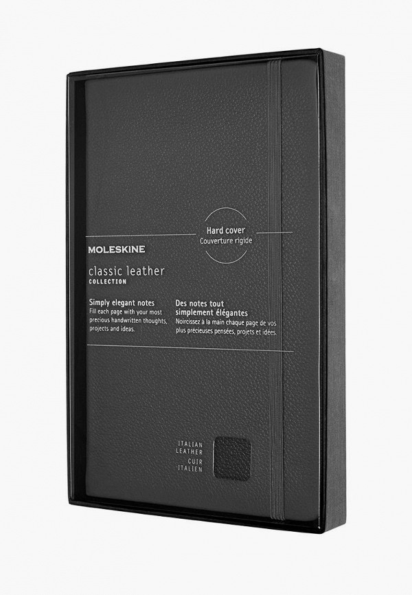 

Блокнот Moleskine, Черный, Classic Leather