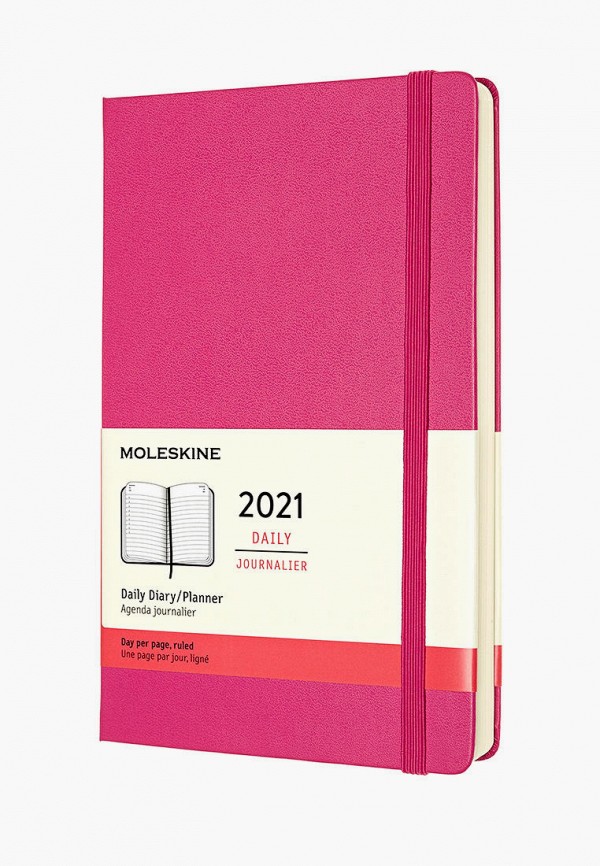 

Ежедневник Moleskine, Розовый, 2021 Classic