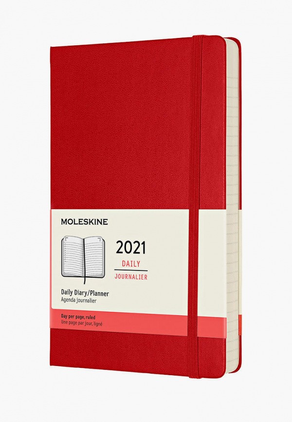 

Ежедневник Moleskine, Красный, Moleskine MP002XU03HG6