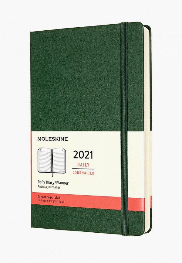 

Ежедневник Moleskine, Зеленый, Moleskine MP002XU03HG7
