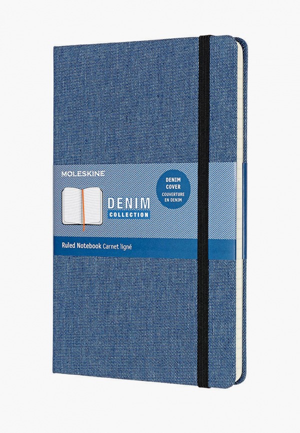 

Блокнот Moleskine, Синий, Denim