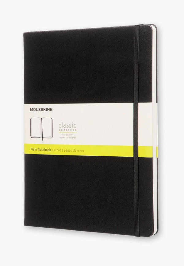 

Блокнот Moleskine, Черный, XL PLA BLK HARD