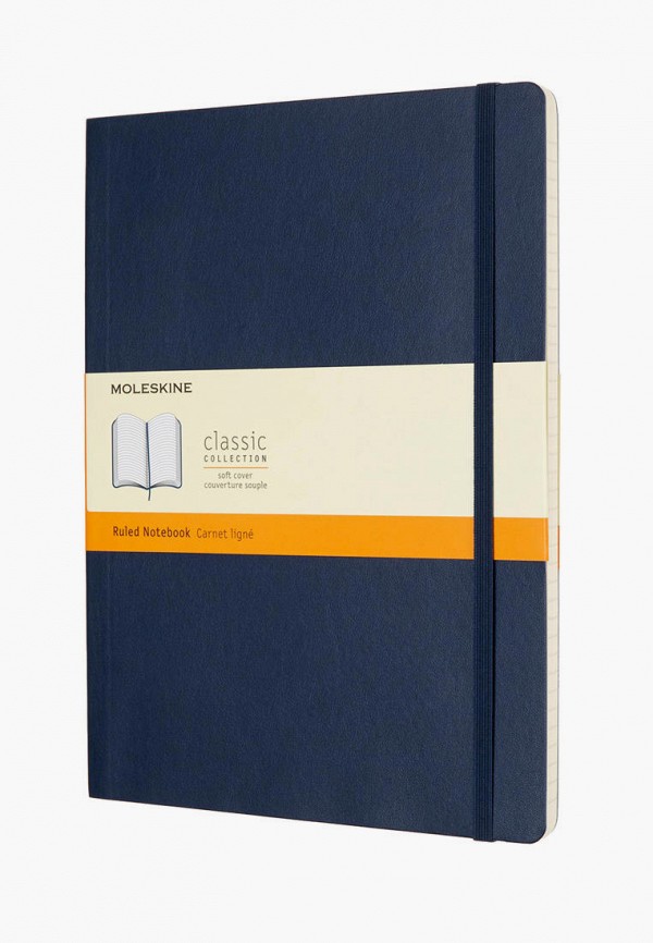 

Блокнот Moleskine, Синий, XL RUL SAP.BLUE SOFT