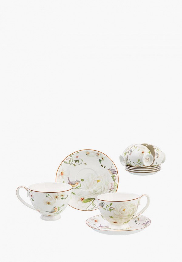 

Сервиз чайный Elan Gallery, Белый, 300 мл