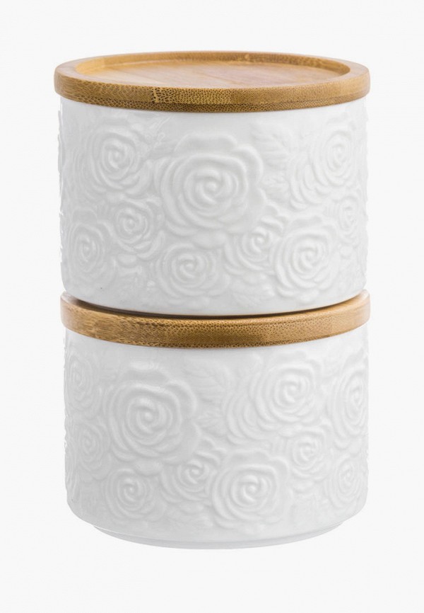 

Набор контейнеров для хранения продуктов Elan Gallery, Белый, 2х250 мл