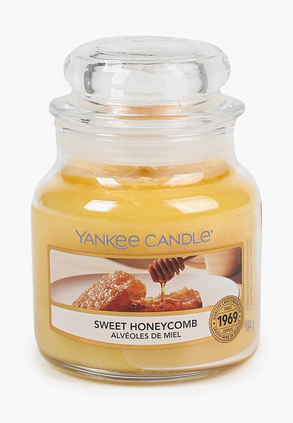 

Свеча ароматическая Yankee Candle, Бежевый, Медовое лакомство Sweet Honeycomb, 104 г., 25-45 часов