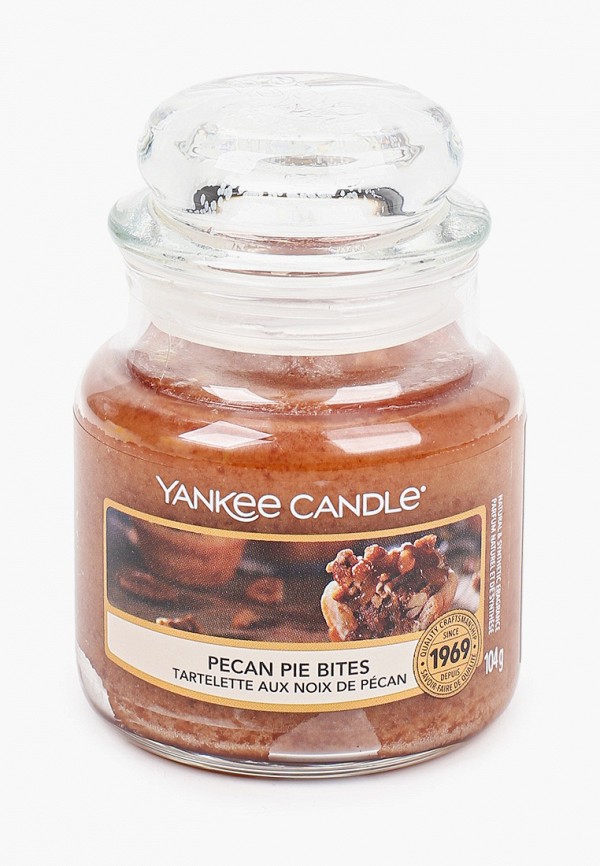 

Свеча ароматическая Yankee Candle, Коричневый, в стеклянной банке, Ореховый кекс, 104 г, 25-45 ч