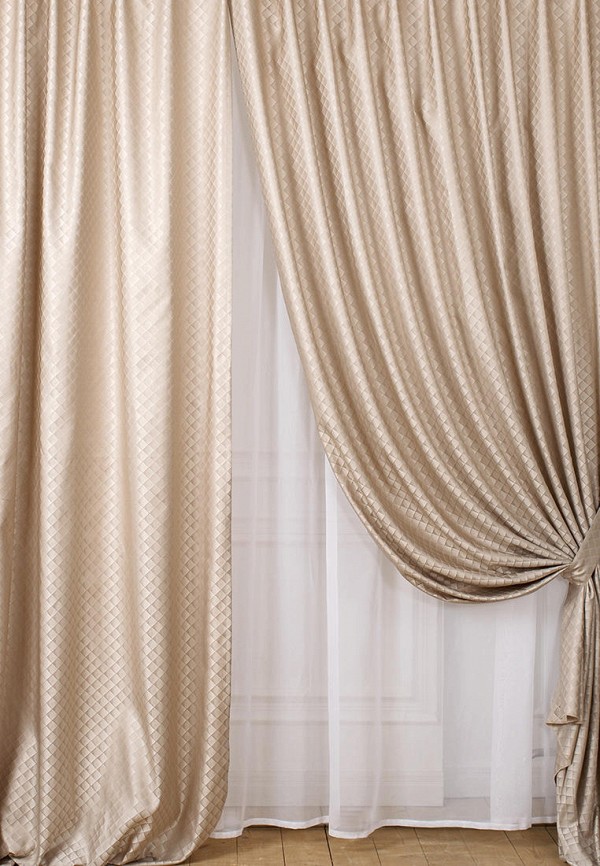 

Штора LaPrima, 2 шт. 200х275 см Palermo Трюфельный