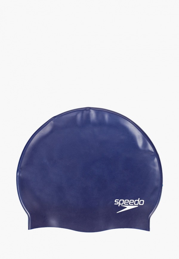 

Шапочка для плавания Speedo, Синий, FLAT SILICONE CAP