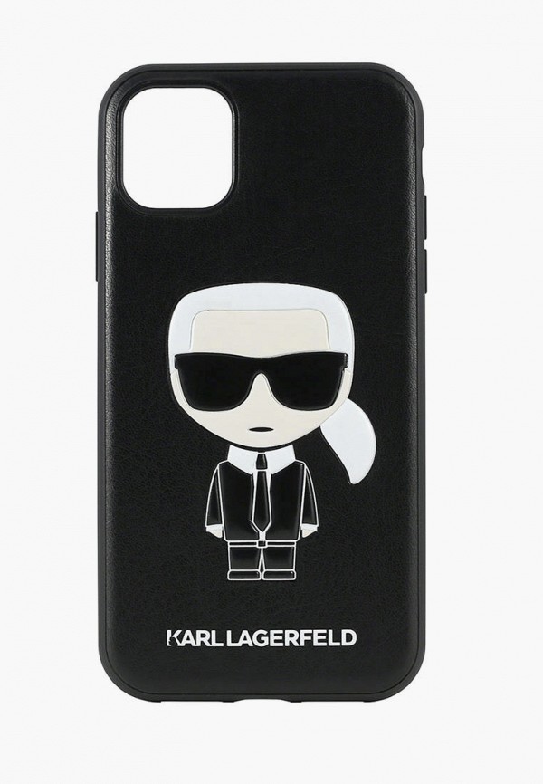

Чехол для iPhone Karl Lagerfeld, Черный, 11 Pro Max, PU Leather Iconik Karl Hard Black