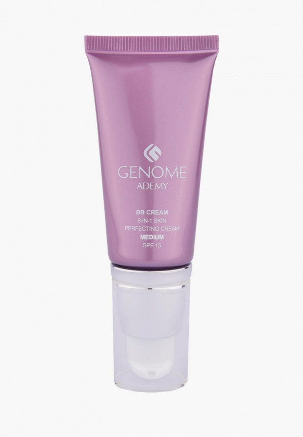 

BB-Крем Genome, Фиолетовый, 8 in 1 Medium Ademy, 30 мл