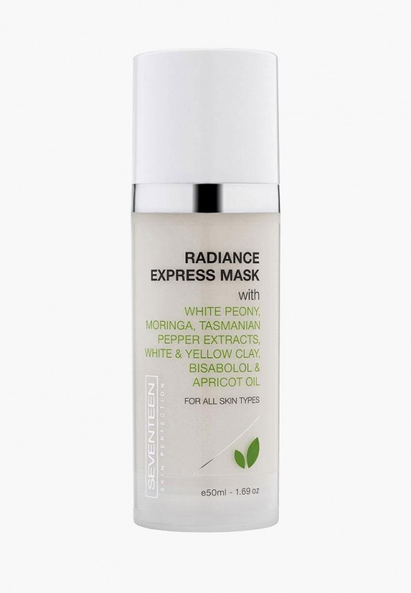 

Маска для лица Seventeen, Белый, экспресс "сияние и восстановление" RADIANCE EXPRESS MASK, 50 мл