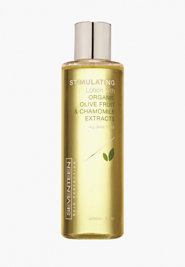 

Лосьон для лица Seventeen, Прозрачный, тонизирующий STIMULATING LOTION с экстрактом оливок и ромашки, 200 мл