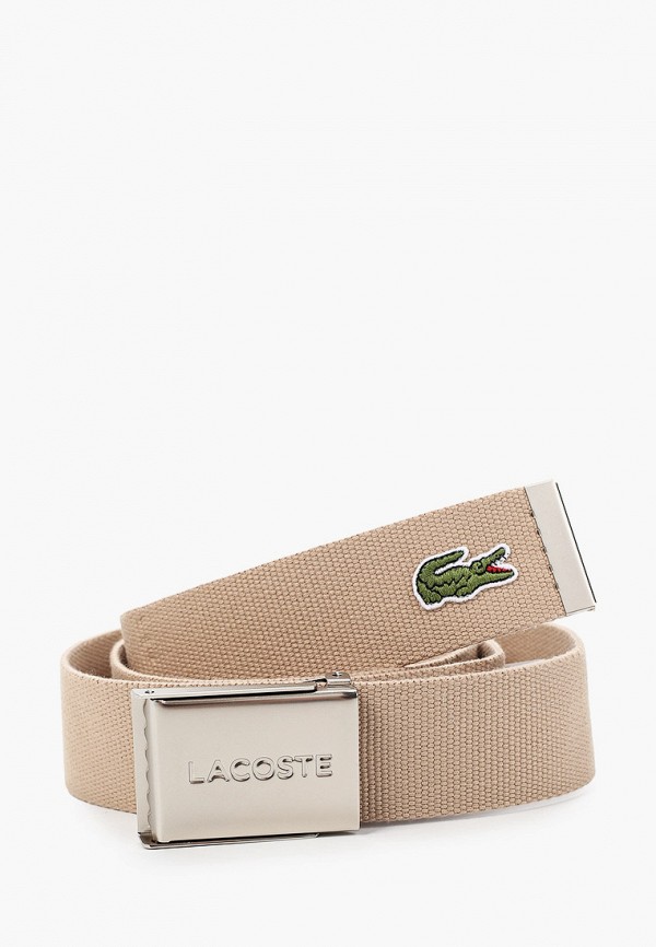

Ремень Lacoste, Бежевый