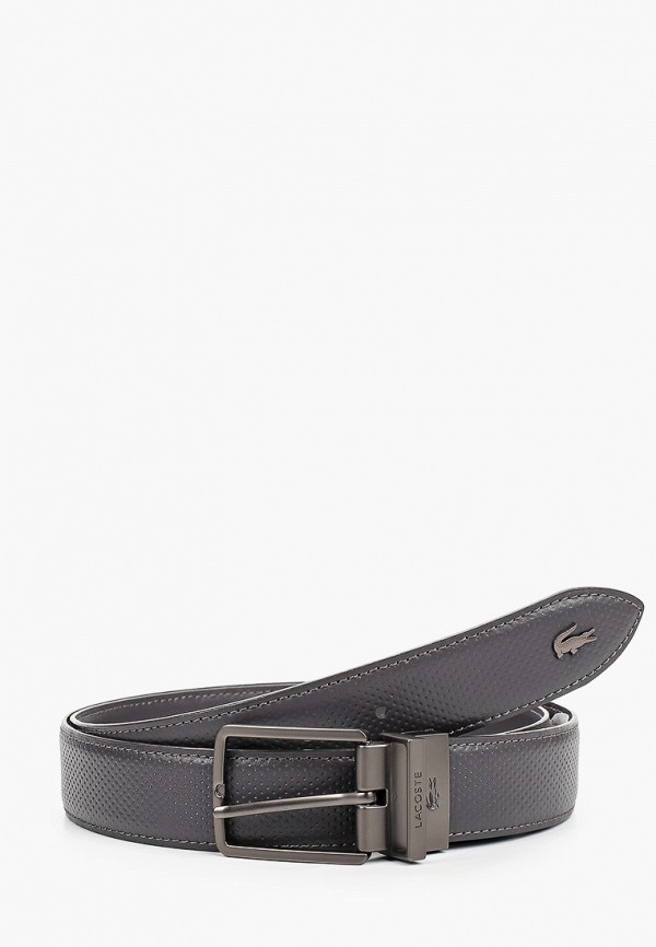 

Ремень Lacoste, Серый