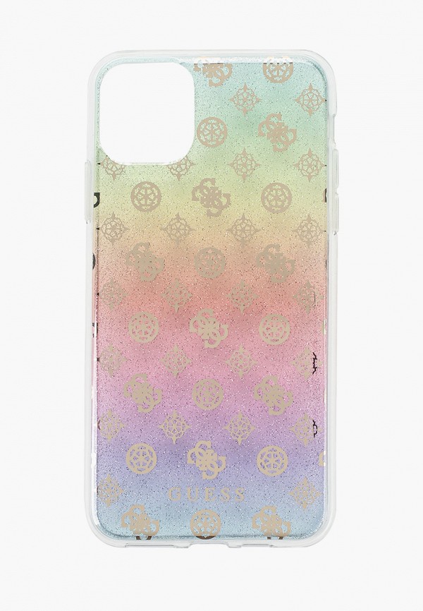

Чехол для iPhone Guess, Разноцветный, 11 Pro Max, 4G Peony Hard PC/TPU Multicolor