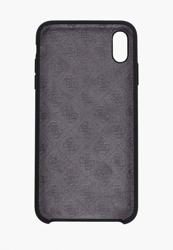 

Чехол для iPhone Guess, Черный, XS Max, Silicone collection Gold logo Hard Black