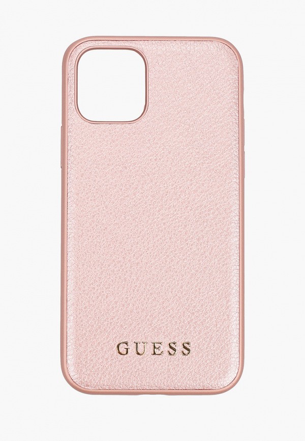 

Чехол для iPhone Guess, Розовый, 11 Pro, Iridescent Hard PU Rose gold