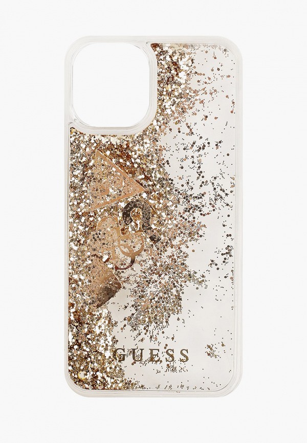 

Чехол для iPhone Guess, Золотой, 11 Pro, Liquid Glitter Hard Hearts Gold