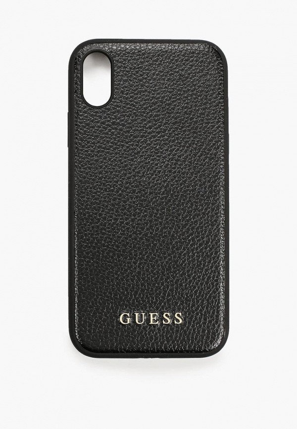 Чехол для iPhone Guess XR, Iridescent Hard Black чехол mypads fondina bicolore для iphone xr