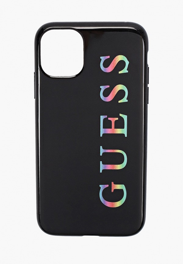 

Чехол для телефона Guess, Черный, 11, Iridescent glitter logo Hard PC/TPU Black