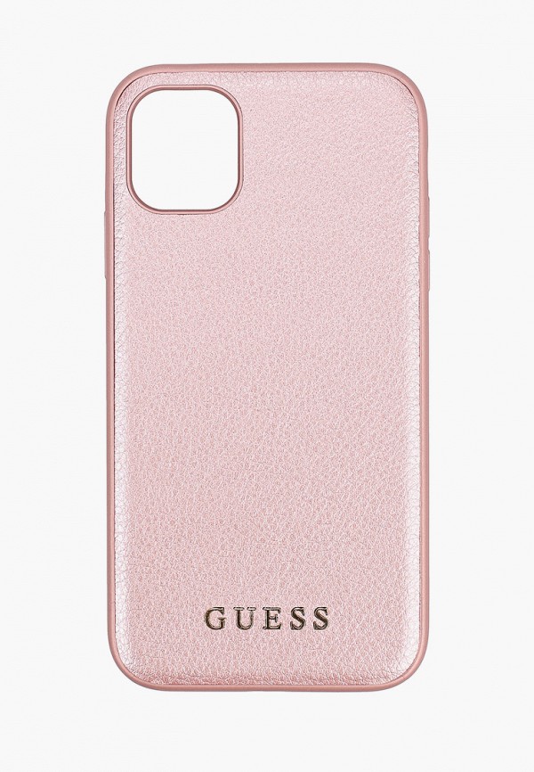 

Чехол для iPhone Guess, Розовый, 11, Iridescent Hard PU Rose gold