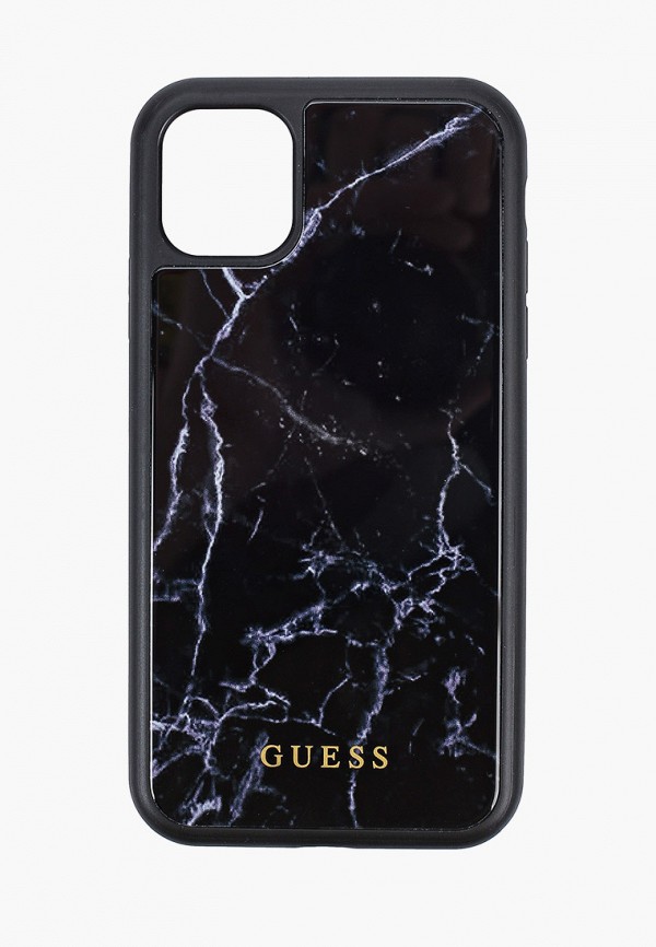 

Чехол для телефона Guess, Черный, 11, Marble Collection Hard PC/TPU Black