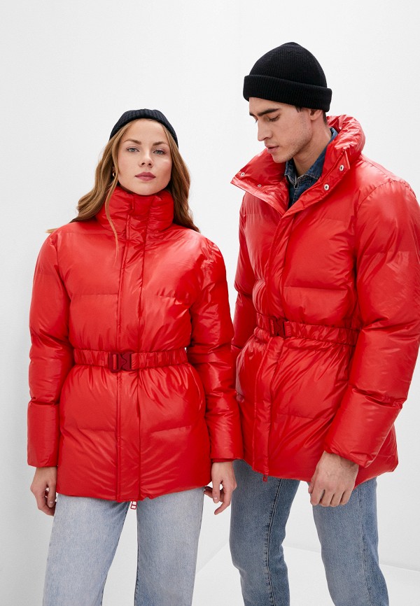 

Куртка утепленная Rains, Красный, Puffer Coat