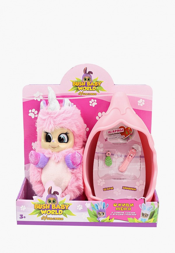 

Игрушка мягкая Bush Baby, Розовый
