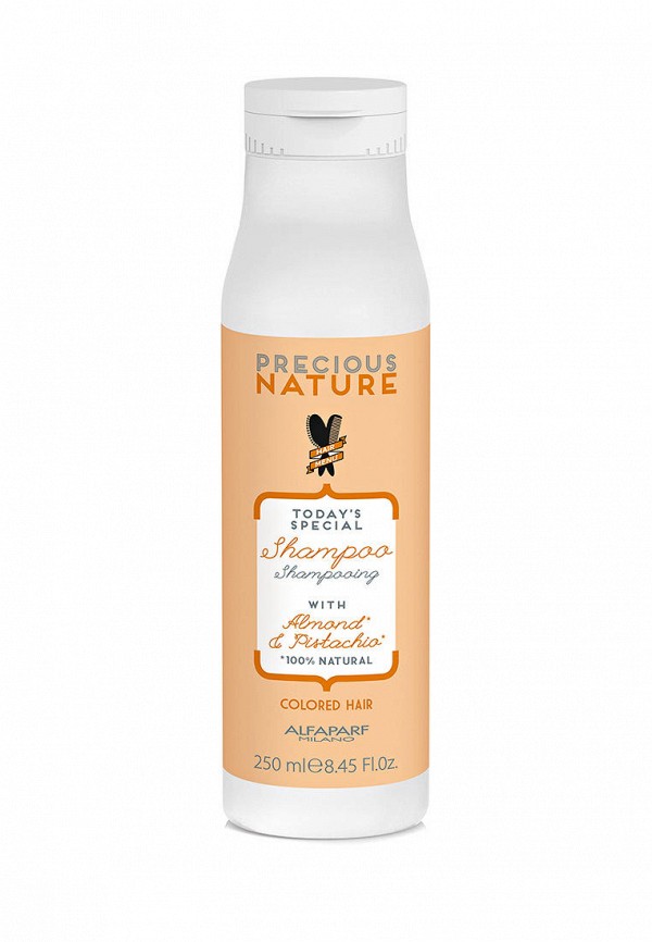 

Шампунь Alfaparf Milano, Белый, PRECIOUS NATURE PURE COLOR PROTECTION SHAMPOO, 250 мл