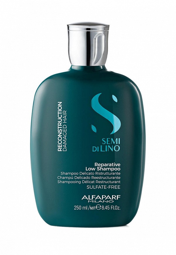 

Шампунь Alfaparf Milano, Белый, для поврежденных волос SDL R REPARATIVE LOW SHAMPOO, 250 мл