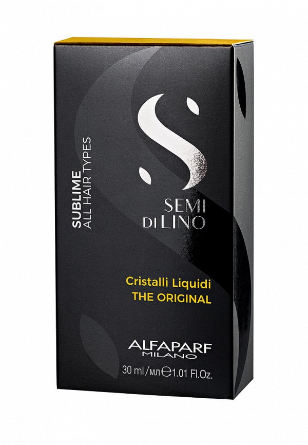

Масло для волос Alfaparf Milano, Желтый, придающее блеск SDL SUBLIME CRISTALLI LIQUIDI, 30 мл
