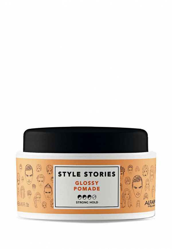 

Помада для волос Alfaparf Milano, Белый, сильной фиксации, Glossy Pomade, 100 мл