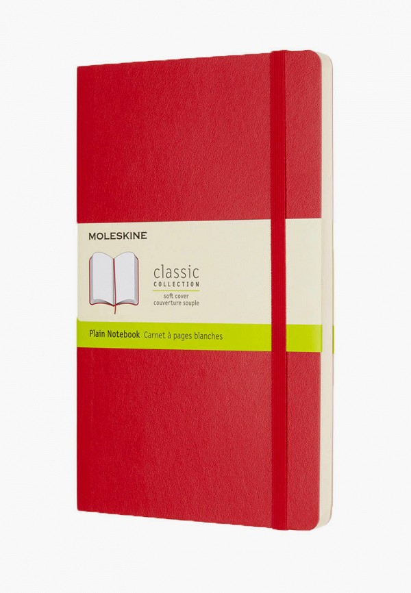 

Блокнот Moleskine, Красный, NOTEBOOK LG PLA S.RED SOFT