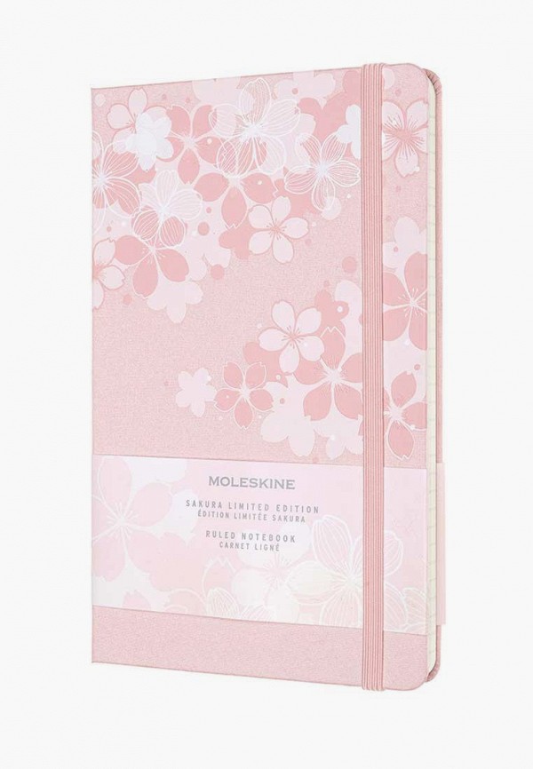 

Блокнот Moleskine, Розовый, LE SAKURA Large 130х210 мм, 240 стр.