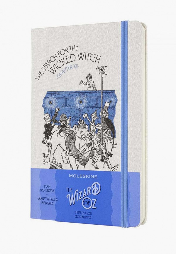 

Блокнот Moleskine, Белый, LE WIZARD OF OZ Large