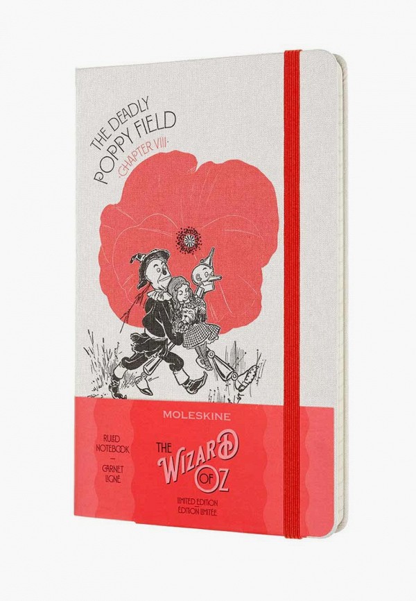 

Блокнот Moleskine, Белый, LE WIZARD OF OZ Large