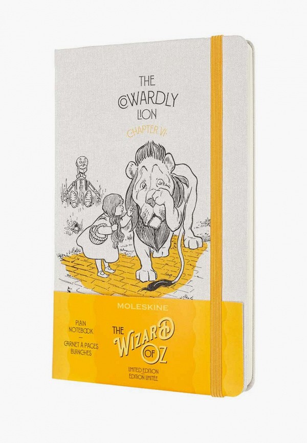 

Блокнот Moleskine, Белый, LE WIZARD OF OZ Large