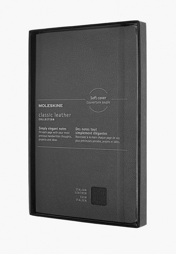 Блокнот Moleskine черный, размер 00, фото 2