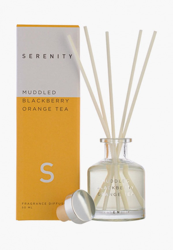 

Аромадиффузор Decogallery, SERENITY "Muddled Blackberry & Orange Tea"