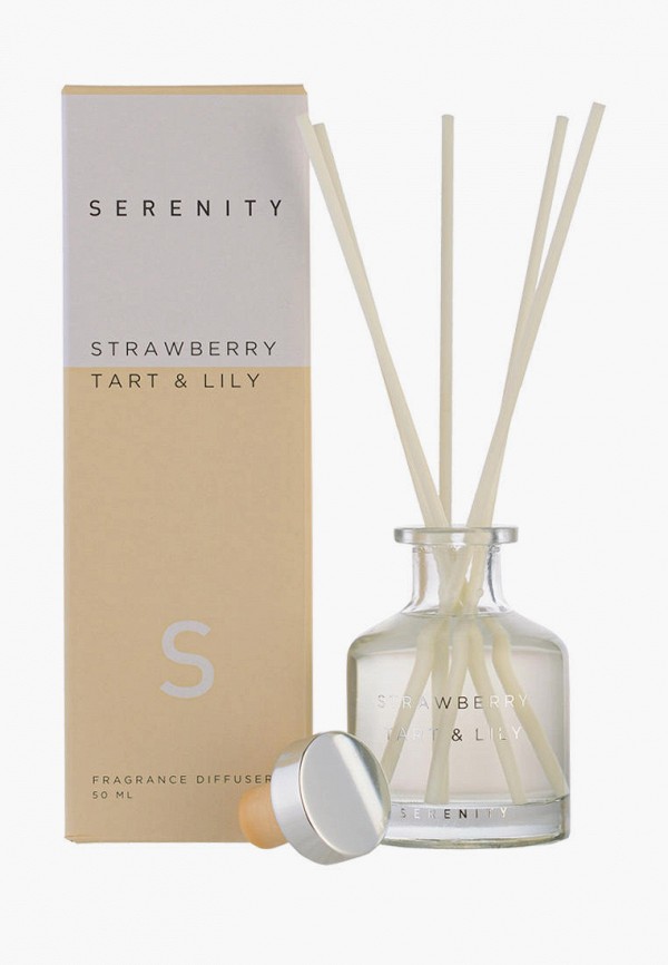 

Аромадиффузор Decogallery, SERENITY "Strawberry Tart & Lily"